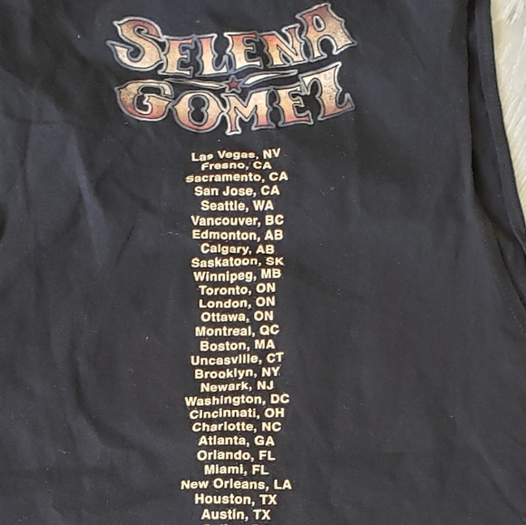 Selena Gomez Conert Tour t-shirt XXL - Picture 4 of 5